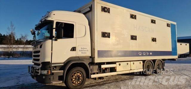 Scania R450 Dzīvnieku pārvadāšanas transports