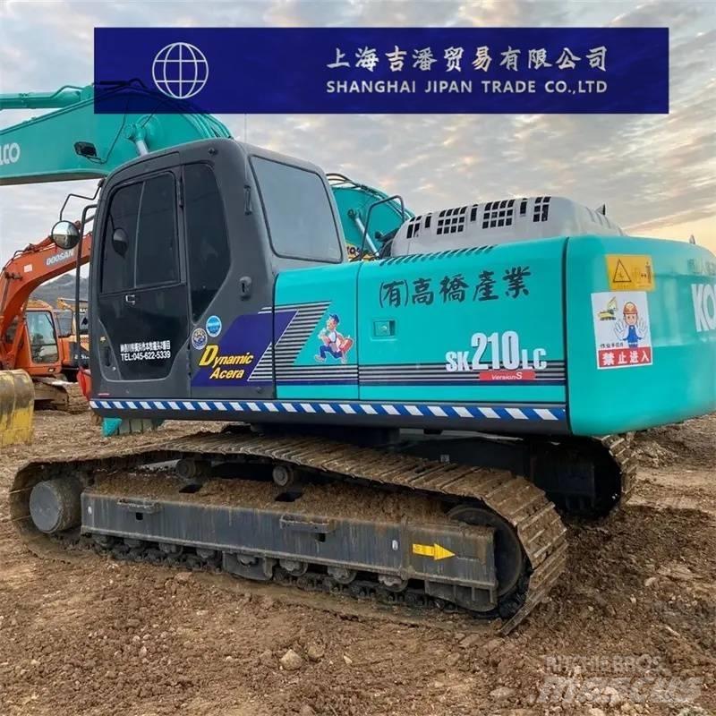 Kobelco 210 Kāpurķēžu ekskavatori