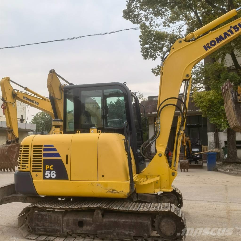 Komatsu PC56 Kāpurķēžu ekskavatori