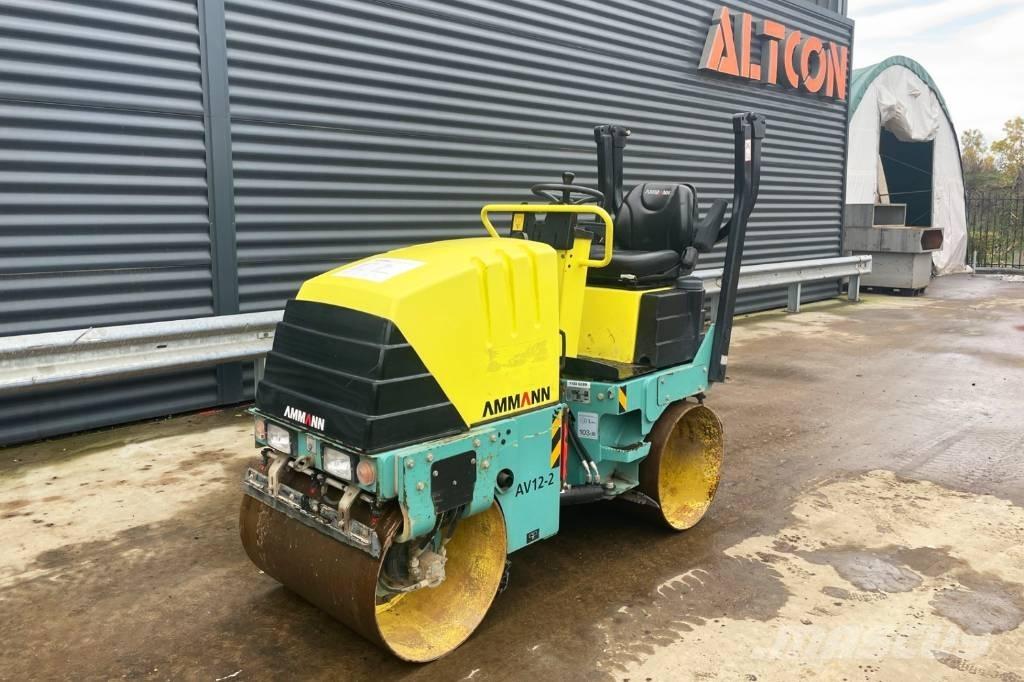 Ammann AV 12-2 Divvalču grunts veltņi