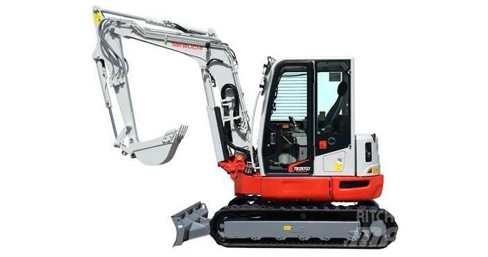 Takeuchi TB257FR Mini ekskavatori < 7 t