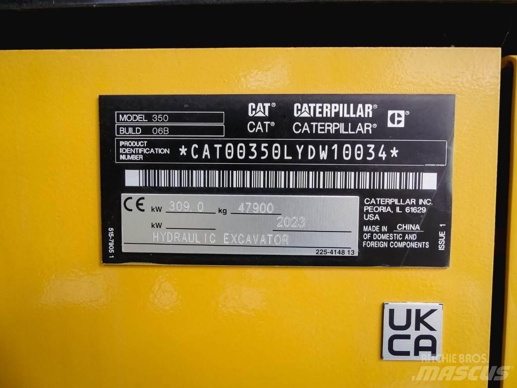 CAT 350-06 RB 3.35 Kāpurķēžu ekskavatori