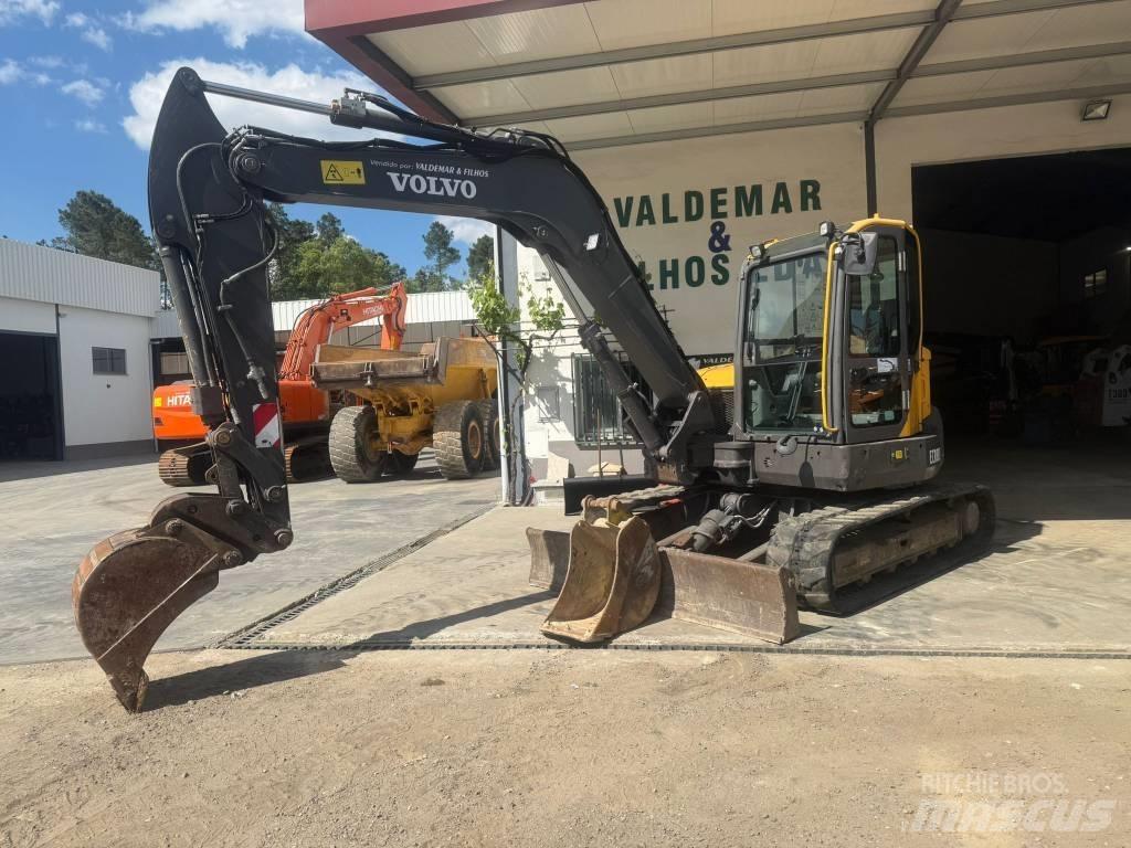 Volvo ECR 88 D, ECR88 Vidēja lieluma ekskavatori 7 t - 12 t