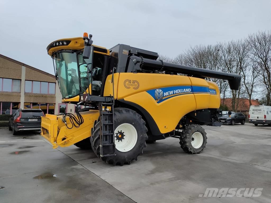 New Holland CH7.70 Ražas novākšanas kombaini