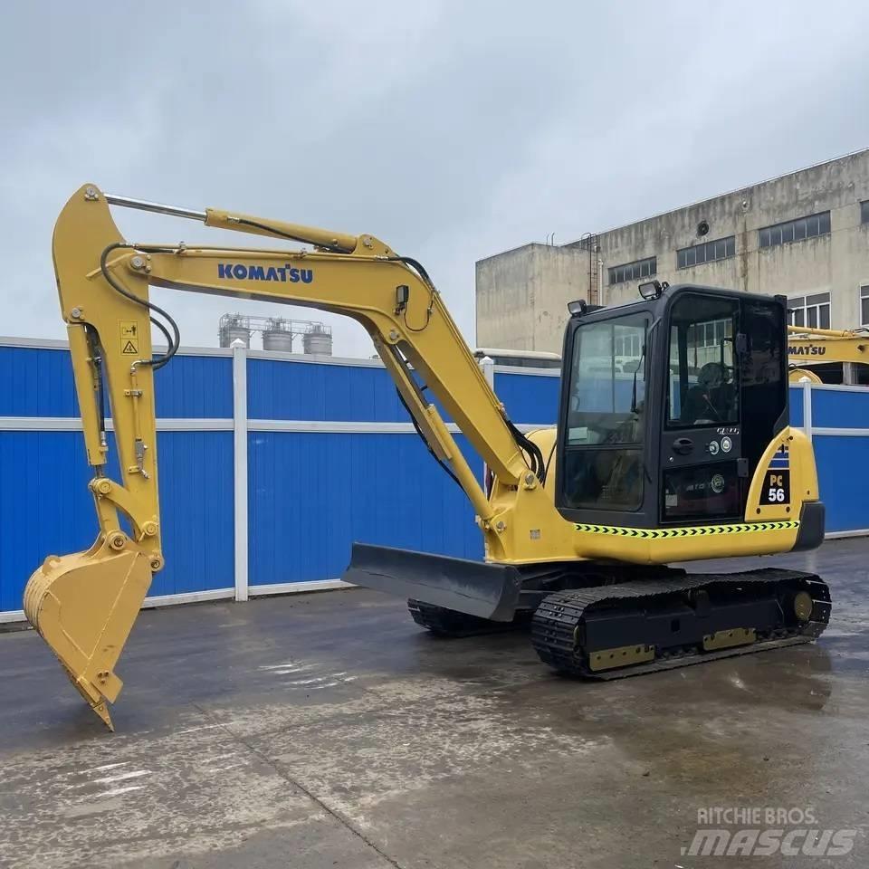 Komatsu PC56-7 Kāpurķēžu ekskavatori