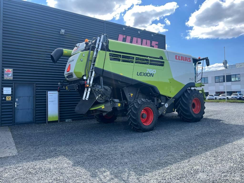 CLAAS LEXION 760 Ražas novākšanas kombaini