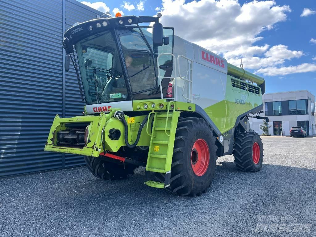 CLAAS LEXION 760 Ražas novākšanas kombaini