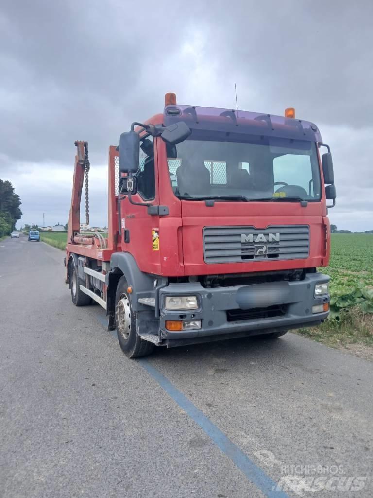 MAN TGM 18.280 Kravas automašinas konteineru vedeji