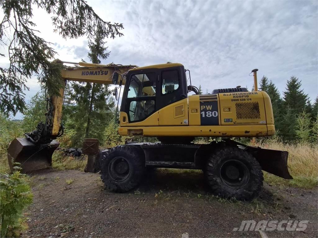 Komatsu PW180 ES-7 Ekskavatori uz riteņiem
