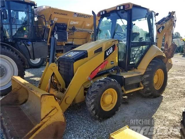 CAT 416 F Ekskavatori-iekrāvēji