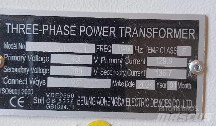  Bodor DSG3-90KVA-L Būvniecība- Citi