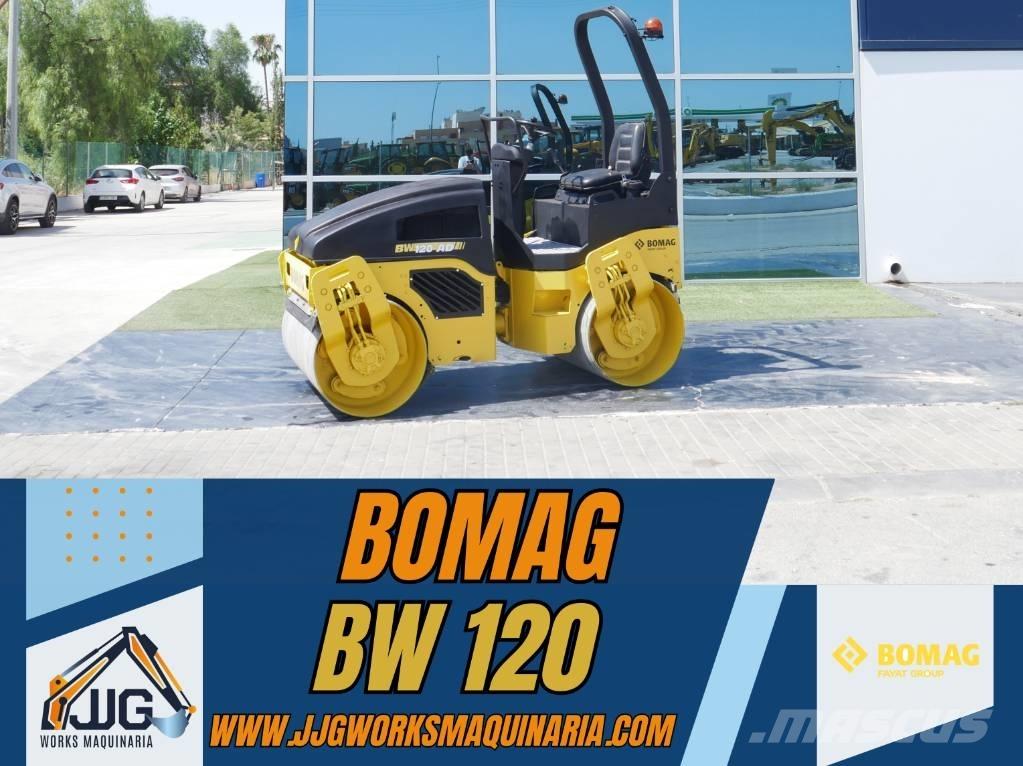 Bomag BW 120 AD-4 Divvalču grunts veltņi