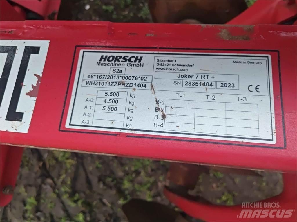 Horsch Joker 7RT+ Disku lobītāji/ecēšas