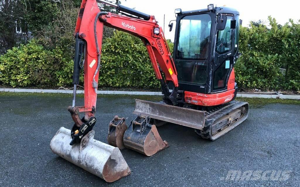 Kubota U 25 Mini ekskavatori < 7 t