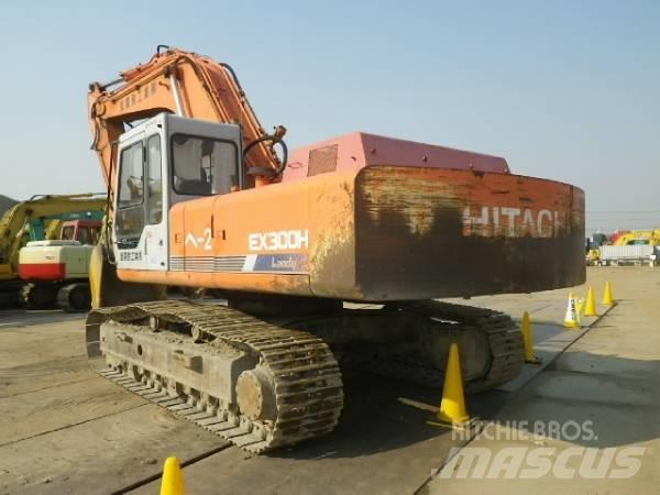 Hitachi EX300H Kāpurķēžu ekskavatori