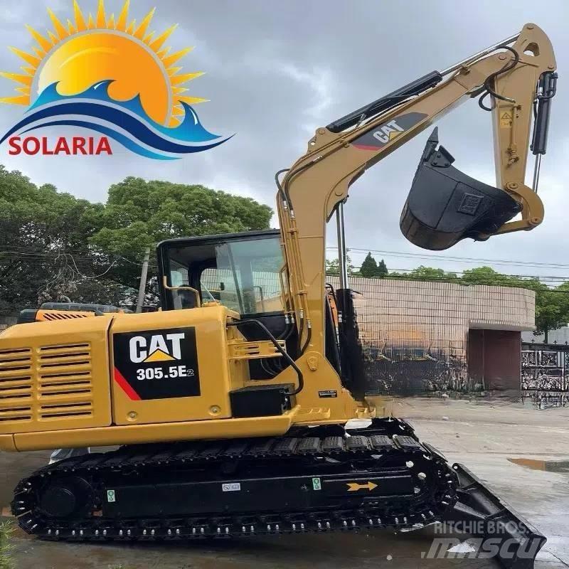 CAT 305.5E2 Kāpurķēžu ekskavatori