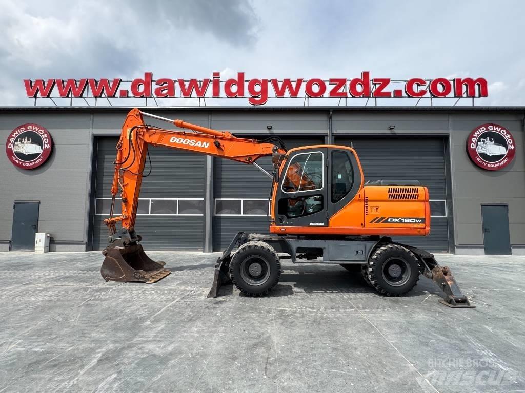 Doosan DX 160 W Ekskavatori uz riteņiem
