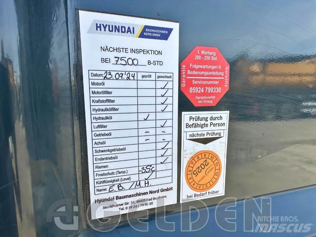 Hyundai HX260NL Kāpurķēžu ekskavatori