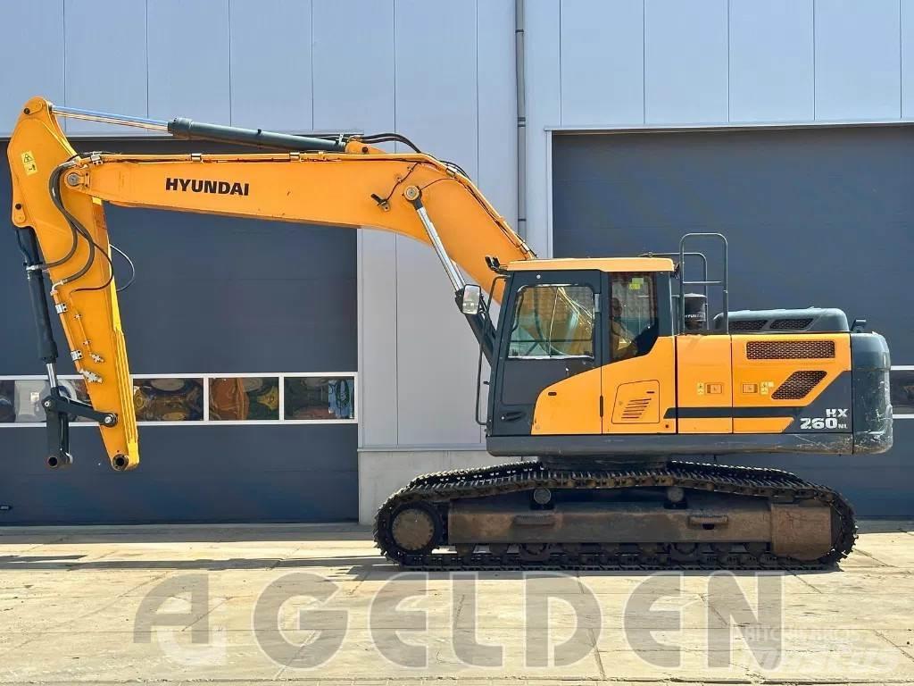 Hyundai HX260NL Kāpurķēžu ekskavatori