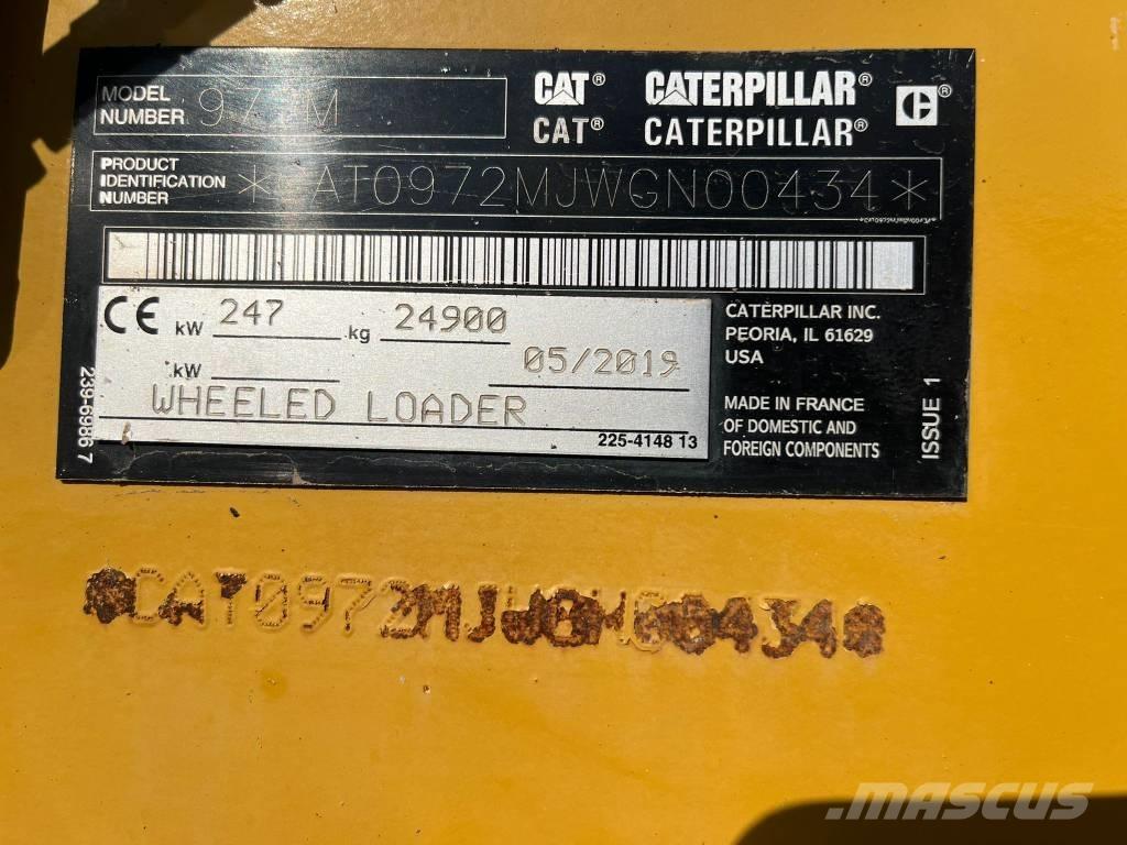 CAT 972 M Iekrāvēji uz riteņiem