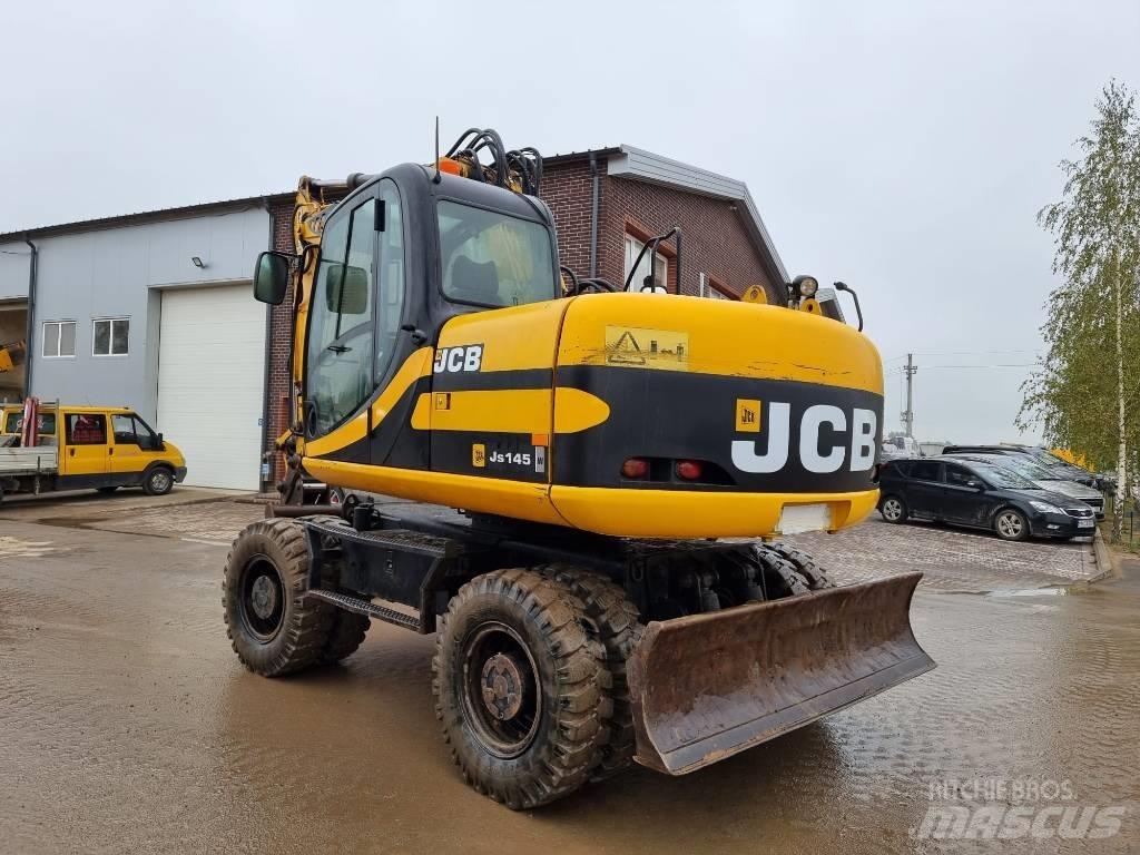JCB JS 145 W Ekskavatori uz riteņiem