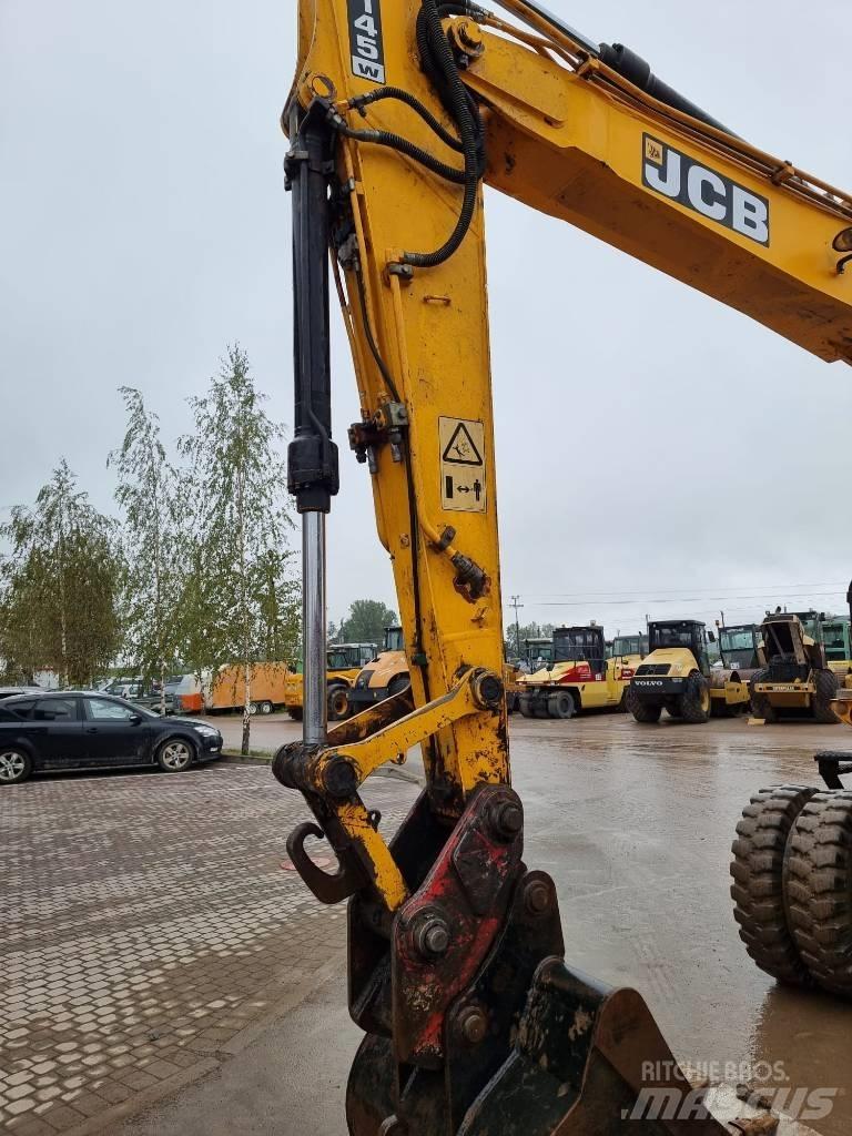 JCB JS 145 W Ekskavatori uz riteņiem