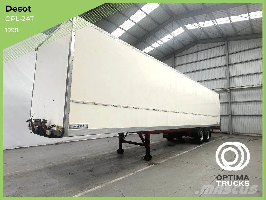 Desot OPL-2AT Noslēgtās piekabes