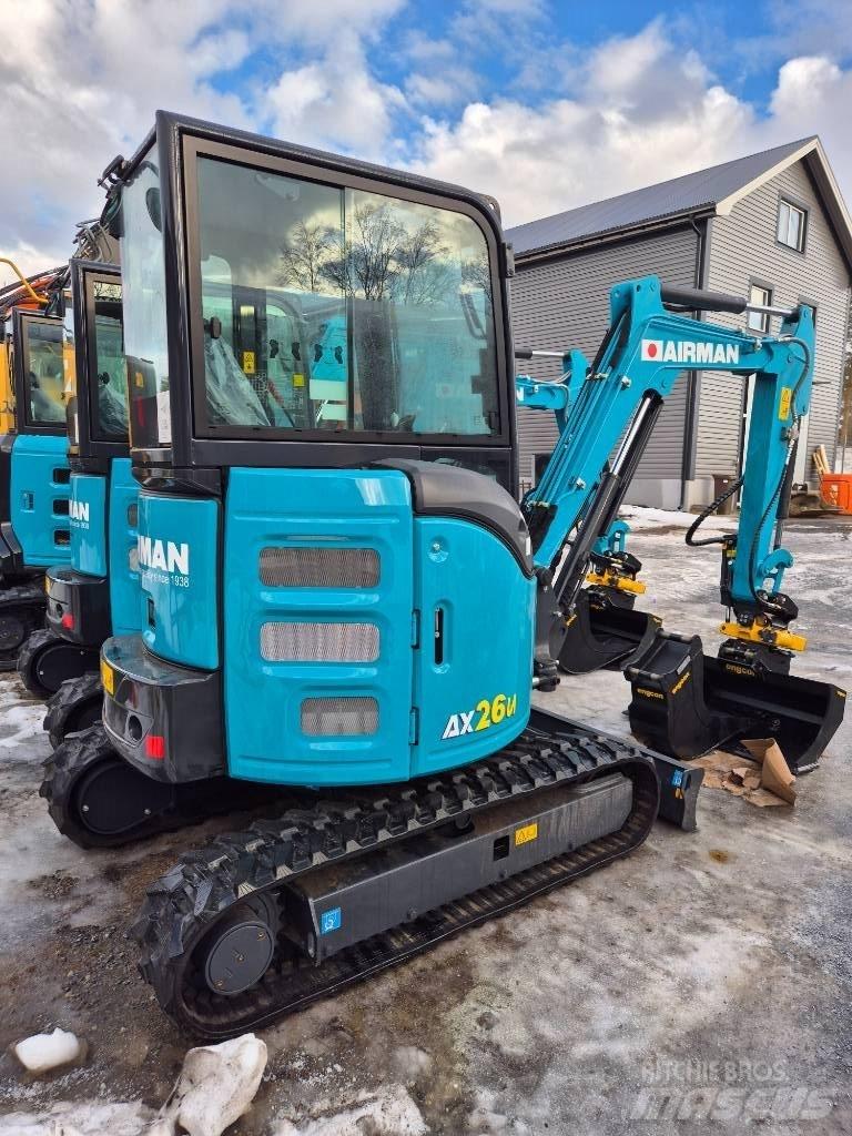 Airman AX 26 U-7 Mini ekskavatori < 7 t