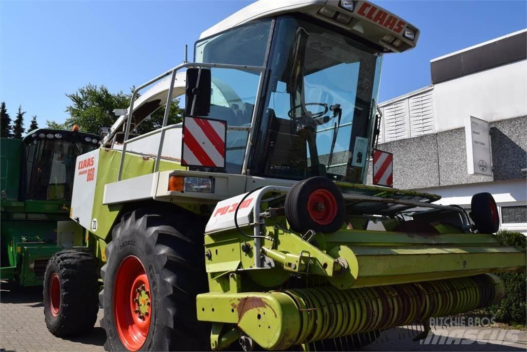 CLAAS Jaguar 860 Lopbarības novācēji