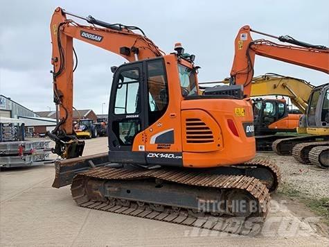 Doosan DX 140 LCR - 5 Kāpurķēžu ekskavatori