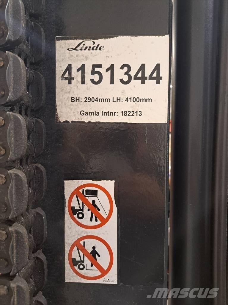 Linde E50HL-01 Elektriskie iekrāvēji