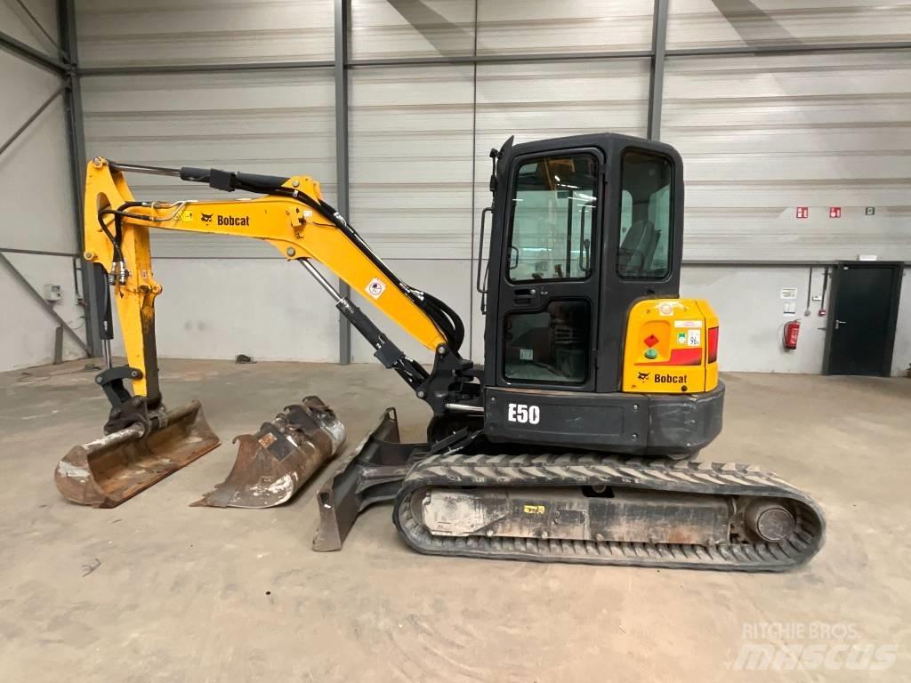 Bobcat E 50 Mini ekskavatori < 7 t