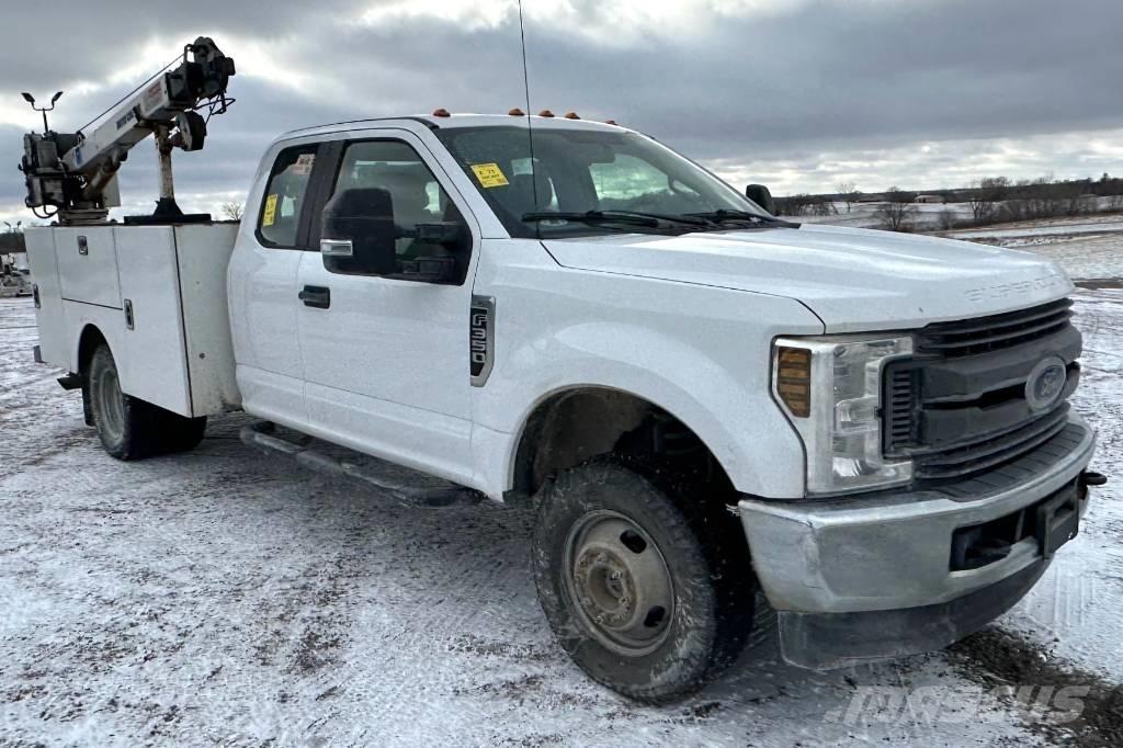 Ford F 350 XL SD Kāpurķēžu ceļamkrāni