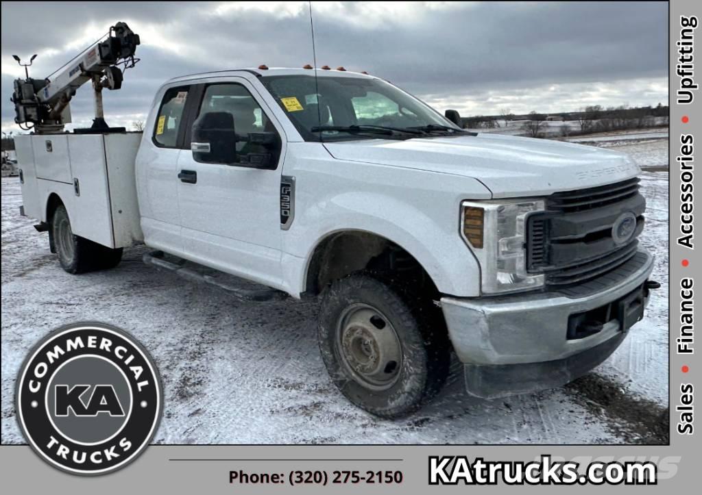 Ford F 350 XL SD Kāpurķēžu ceļamkrāni