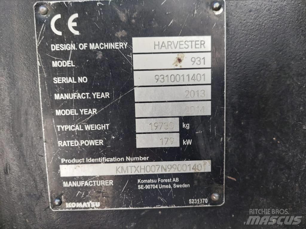 Komatsu 931.1 Harvesteri