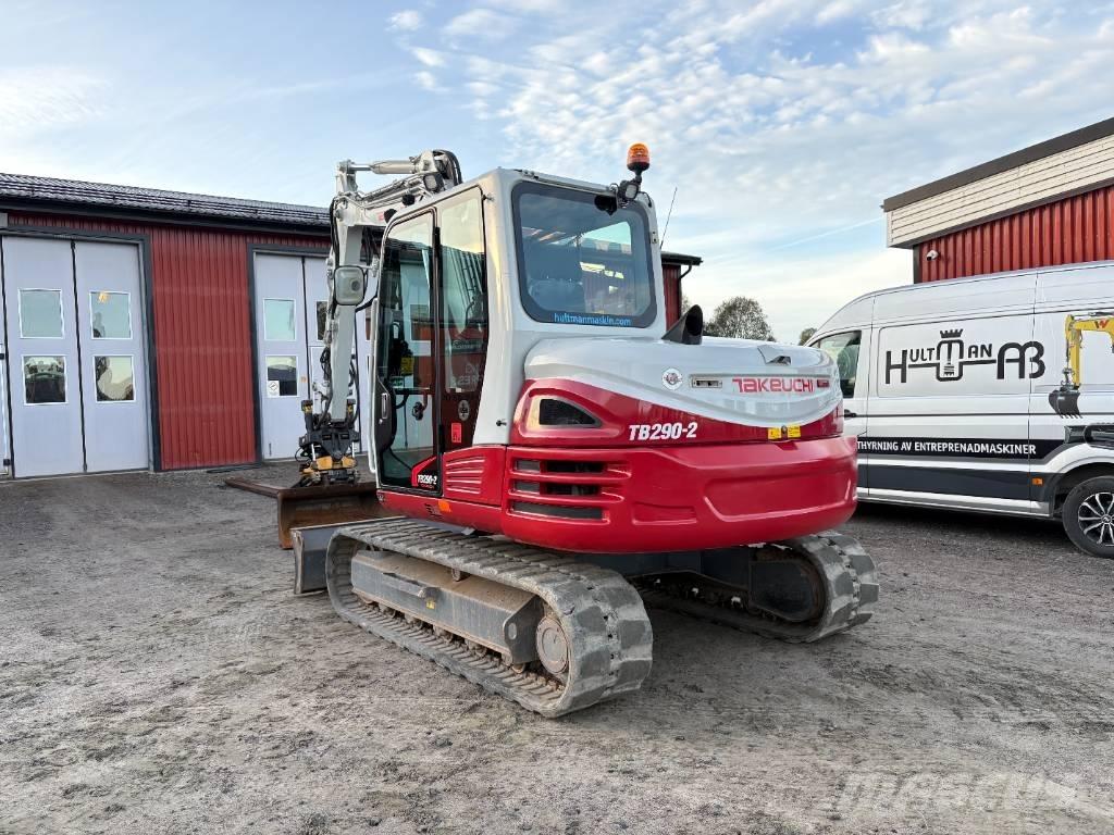 Takeuchi TB290 Vidēja lieluma ekskavatori 7 t - 12 t