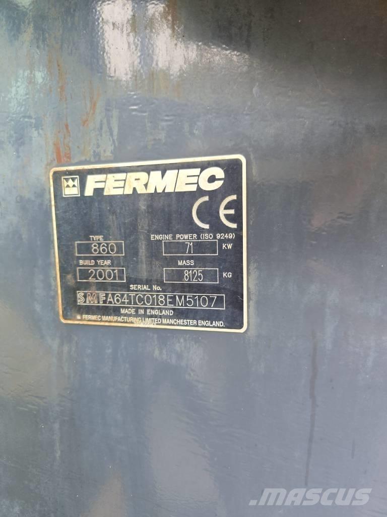 Fermec 860 Ekskavatori-iekrāvēji