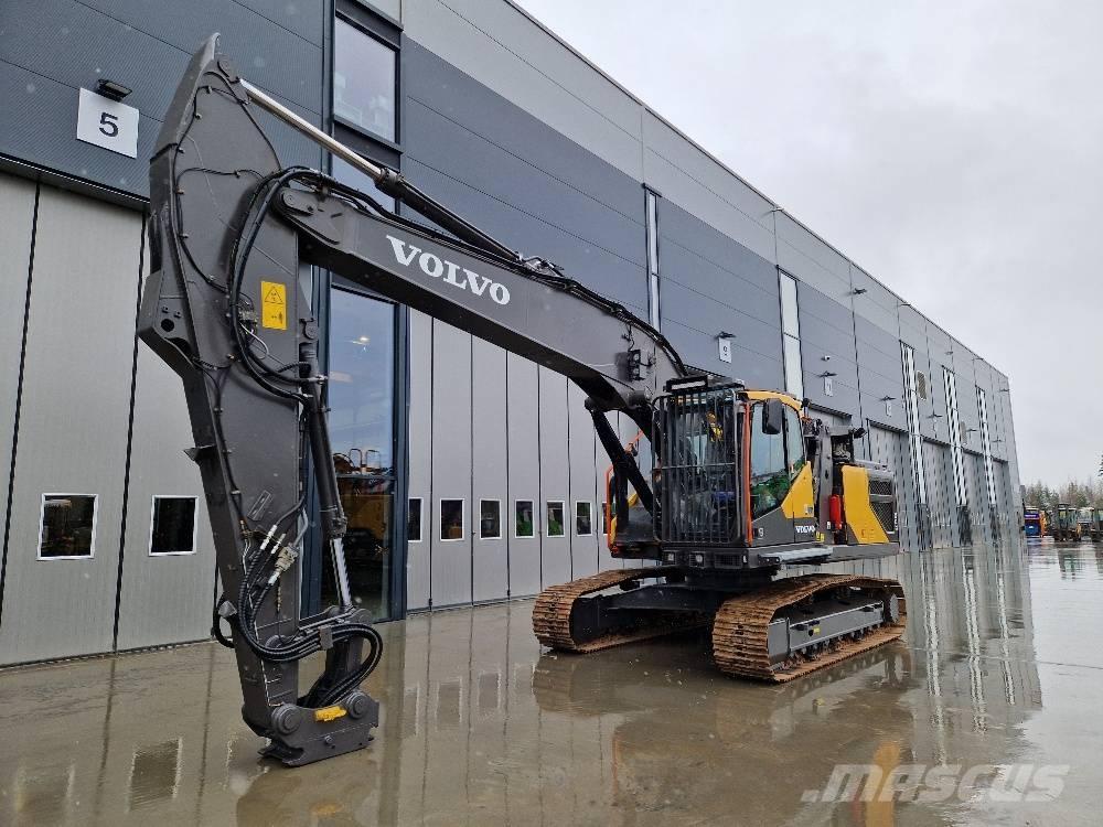 Volvo EC250EL Kāpurķēžu ekskavatori