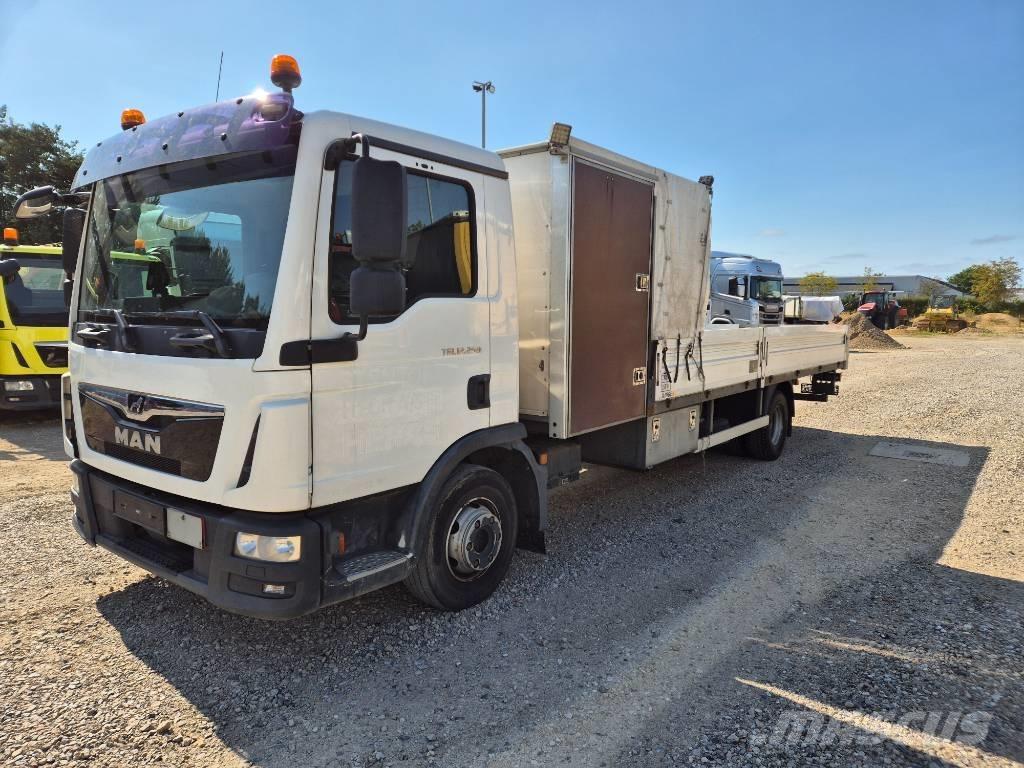 MAN TGL 12.250 Platformas/izkraušana no sāniem