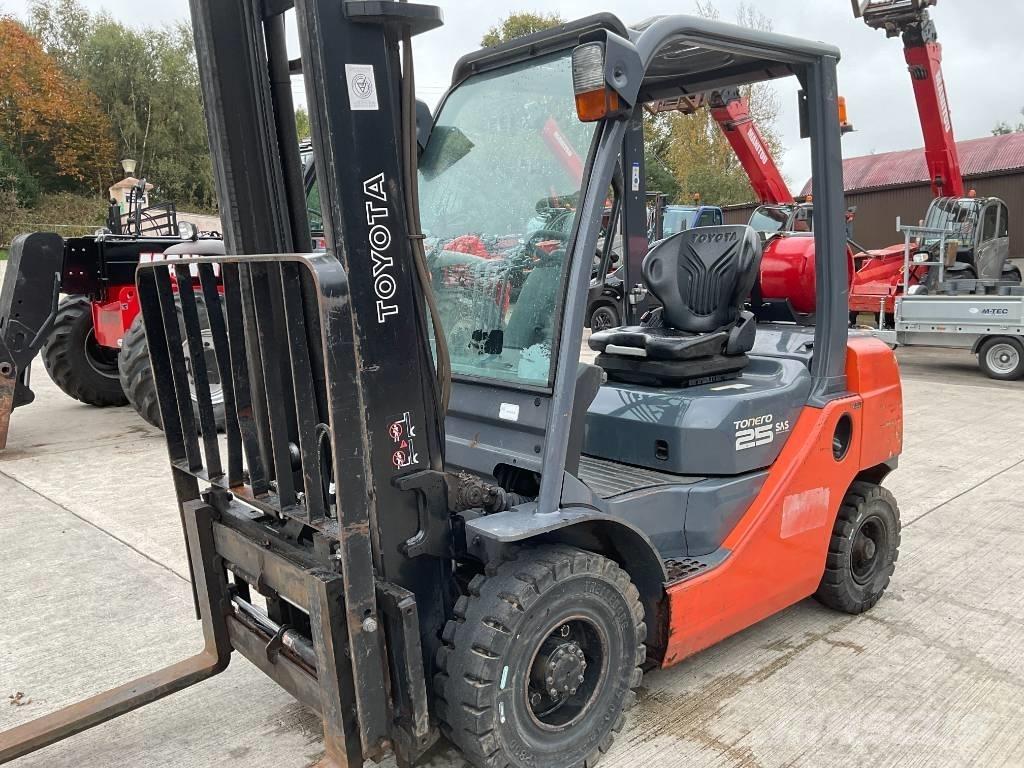 Toyota 02-8 FGF 25 LPG tehnika