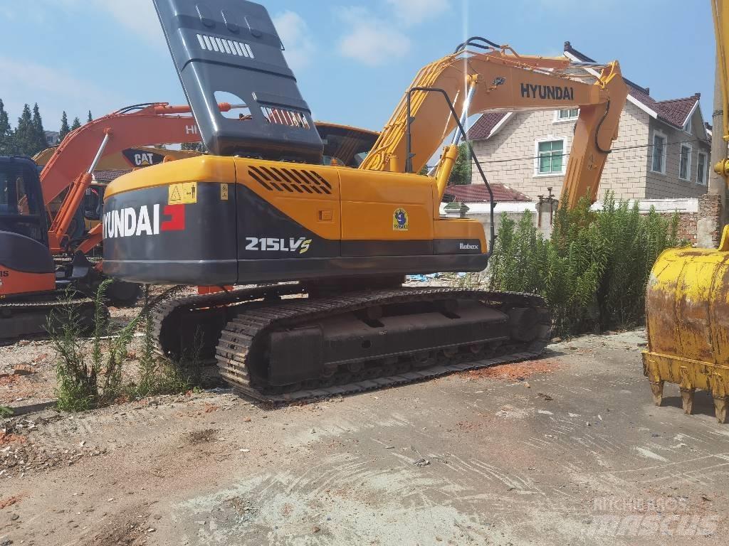 Hyundai R215VS Kāpurķēžu ekskavatori