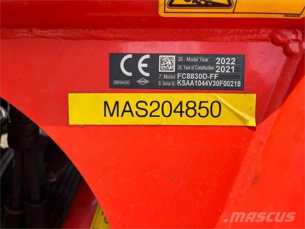 Kuhn FC 8830D-FF Pļaujmašīnas ar kondicionieri
