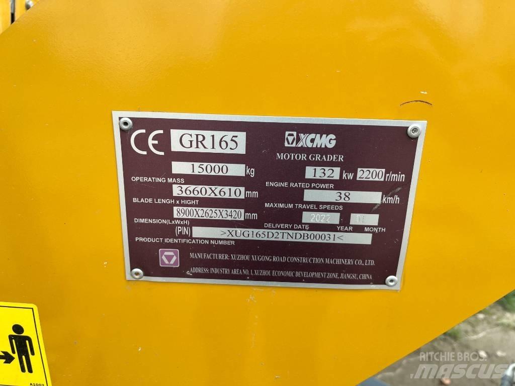 XCMG GR 165 Greideri