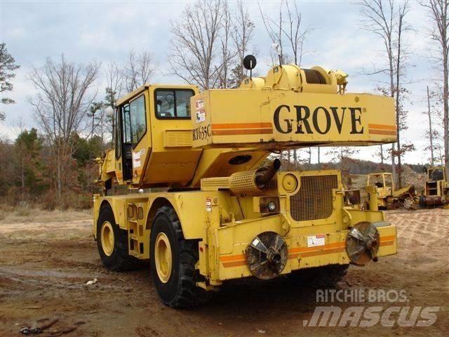 Grove RT 635 C Celtņi nelīdzenām virsmām