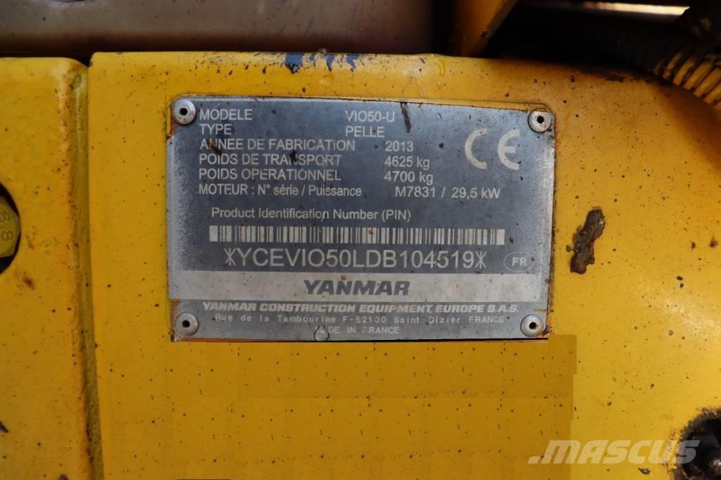 Yanmar Vio 50 U Mini ekskavatori < 7 t