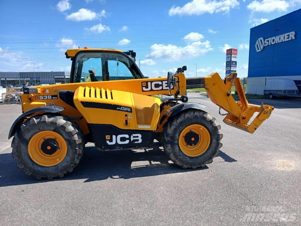 JCB 538-60AG Lauksaimniecības pacēlāji