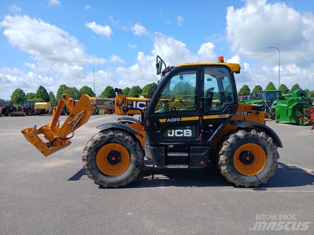 JCB 538-60AG Lauksaimniecības pacēlāji