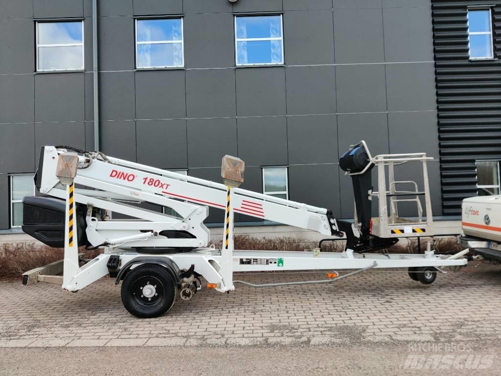 Dino 180 XT  Skylift Pacēlājplatformas - piekabes