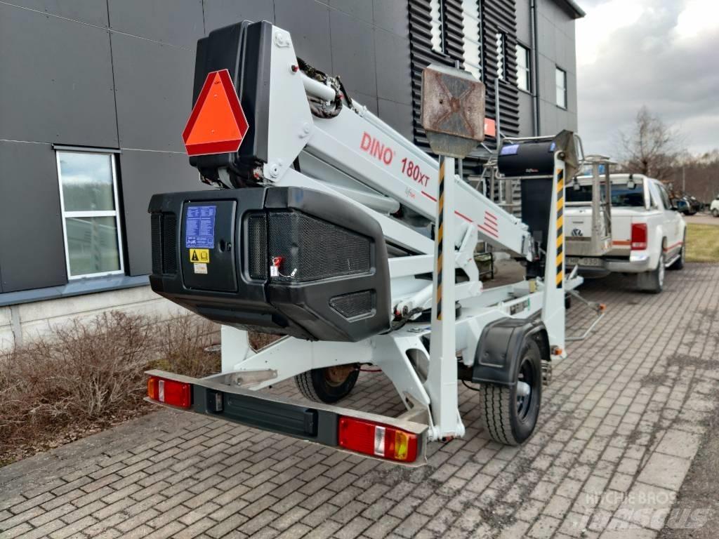 Dino 180 XT  Skylift Pacēlājplatformas - piekabes