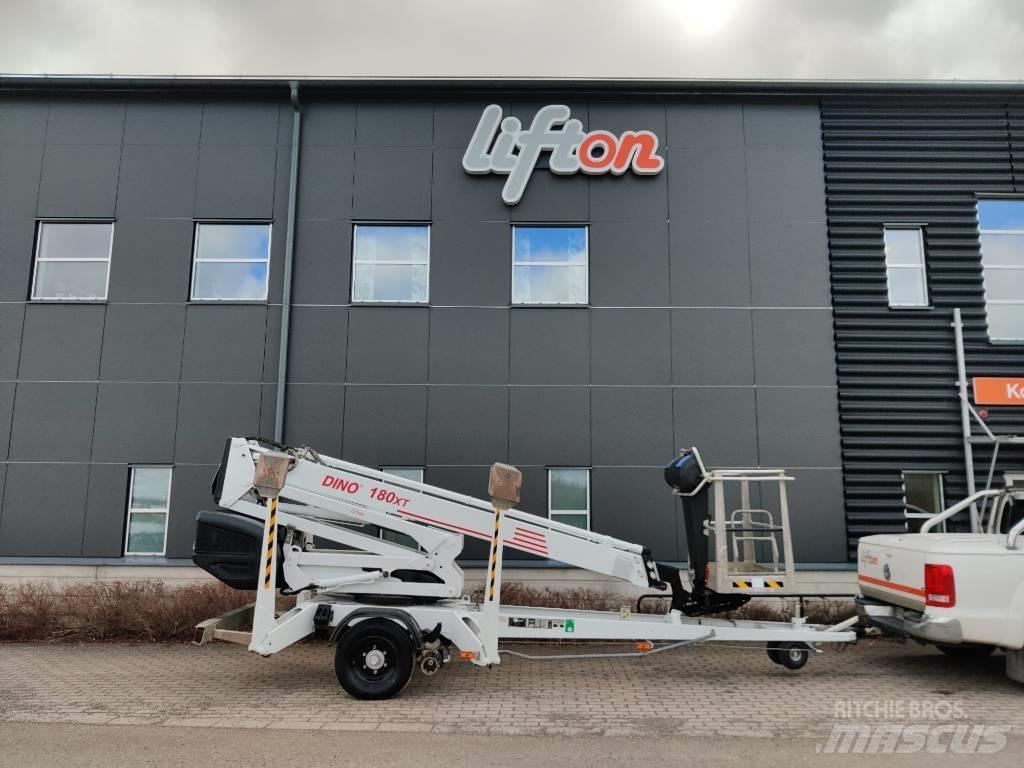 Dino 180 XT  Skylift Pacēlājplatformas - piekabes